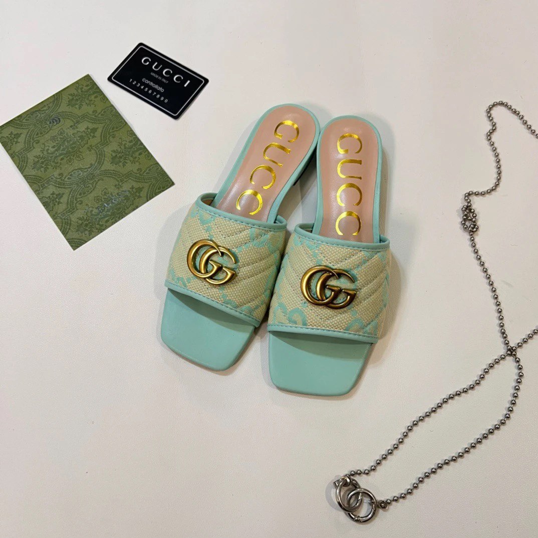 Burberry & chanel & Gucci slippers -1