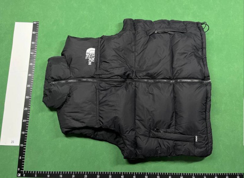 The north face down jacket vest (40 CP)