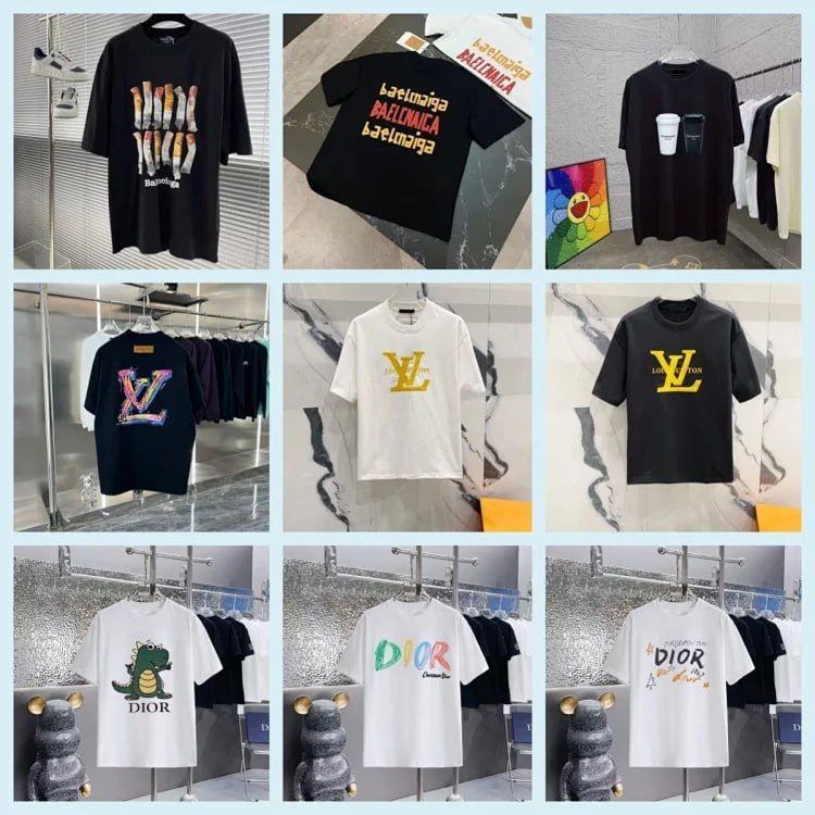 Dior lv Balenciaga T-shirt(40 