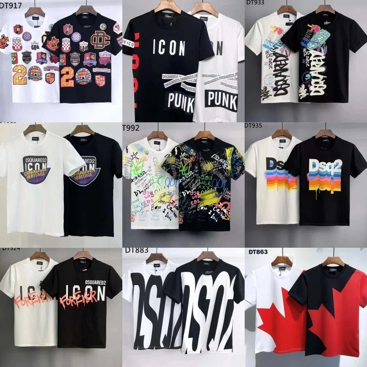 DSQUARED2 Graphic Print T-Shir