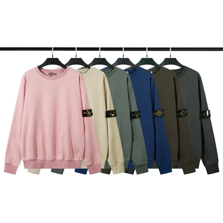 Stone Island Compass Patch Crewneck Sweatshirt [21 styles]