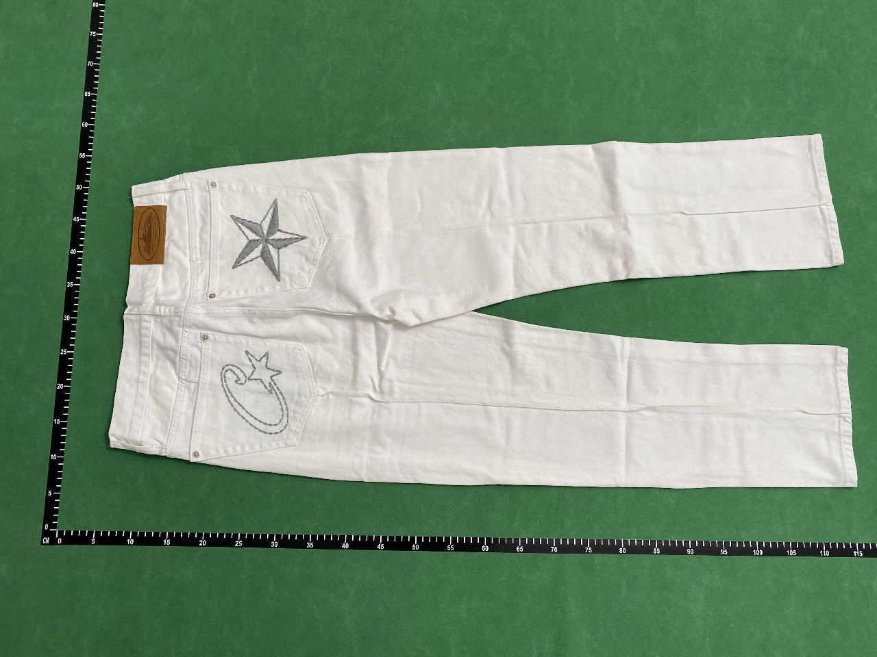 Corteiz Star Embroidery Straight Fit Jeans [40 styles] -3