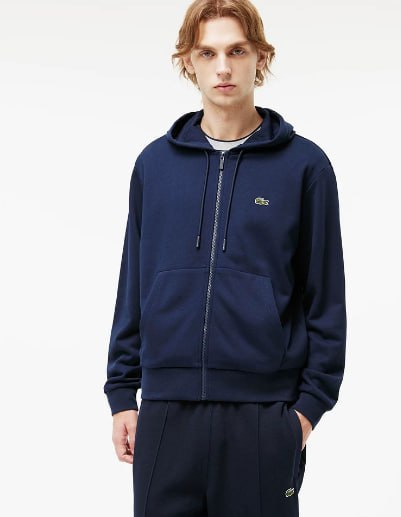Lacoste Classic Croc Embroidery Hoodie and Jogger Set [30 styles] -1