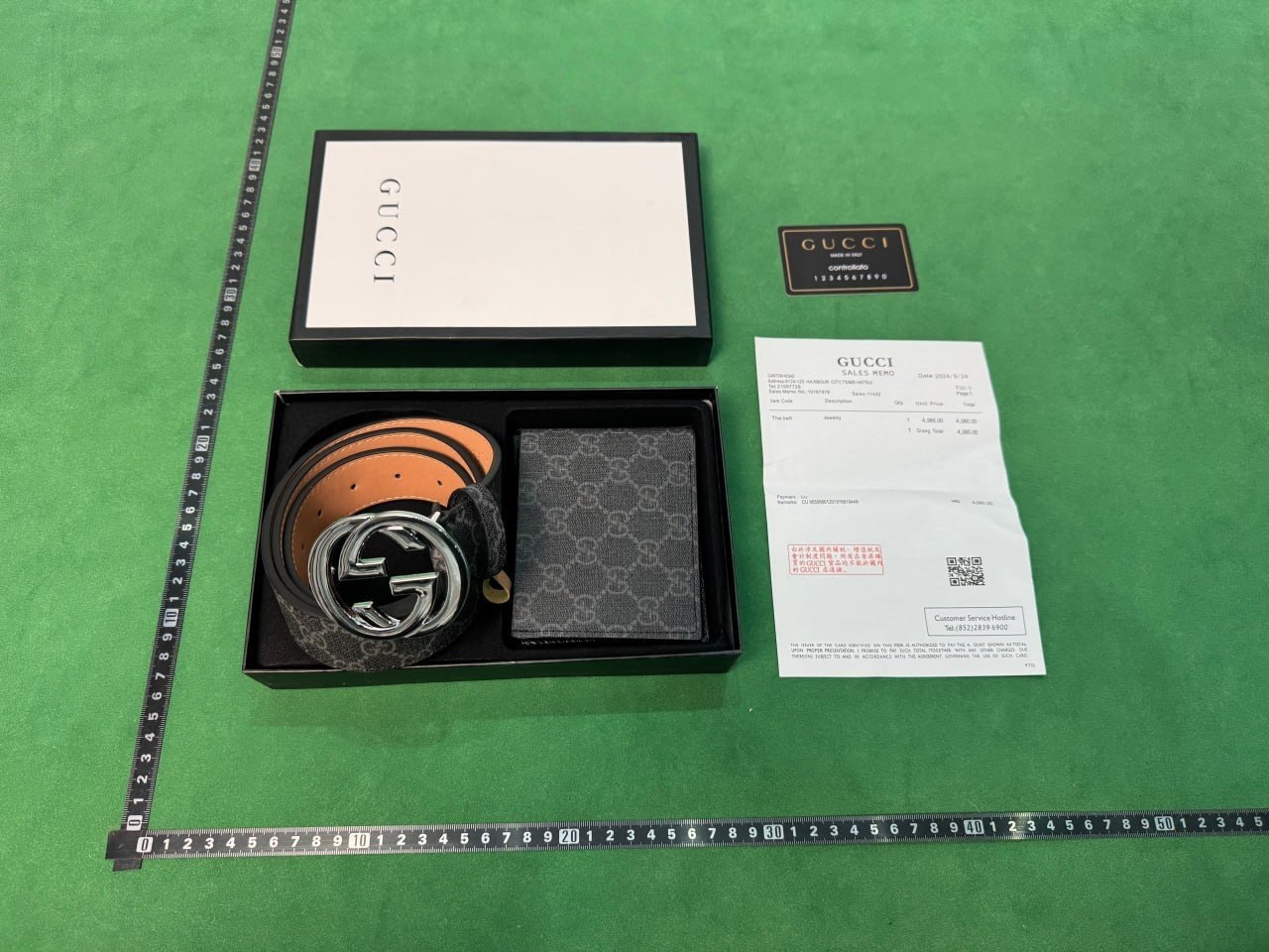Article:LV belt wallet/Hermes belt/Gucci belt wallet gift box -2