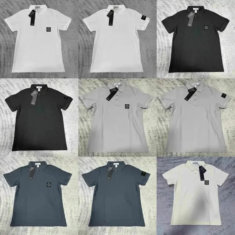 Stone Island Compass Logo Polo