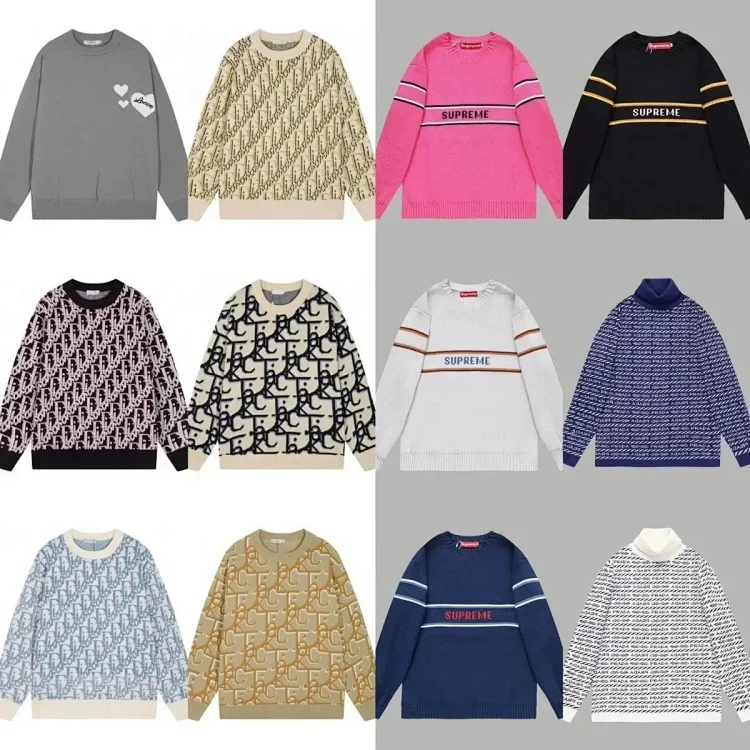 Supreme × Dior Oblique Knit Sw
