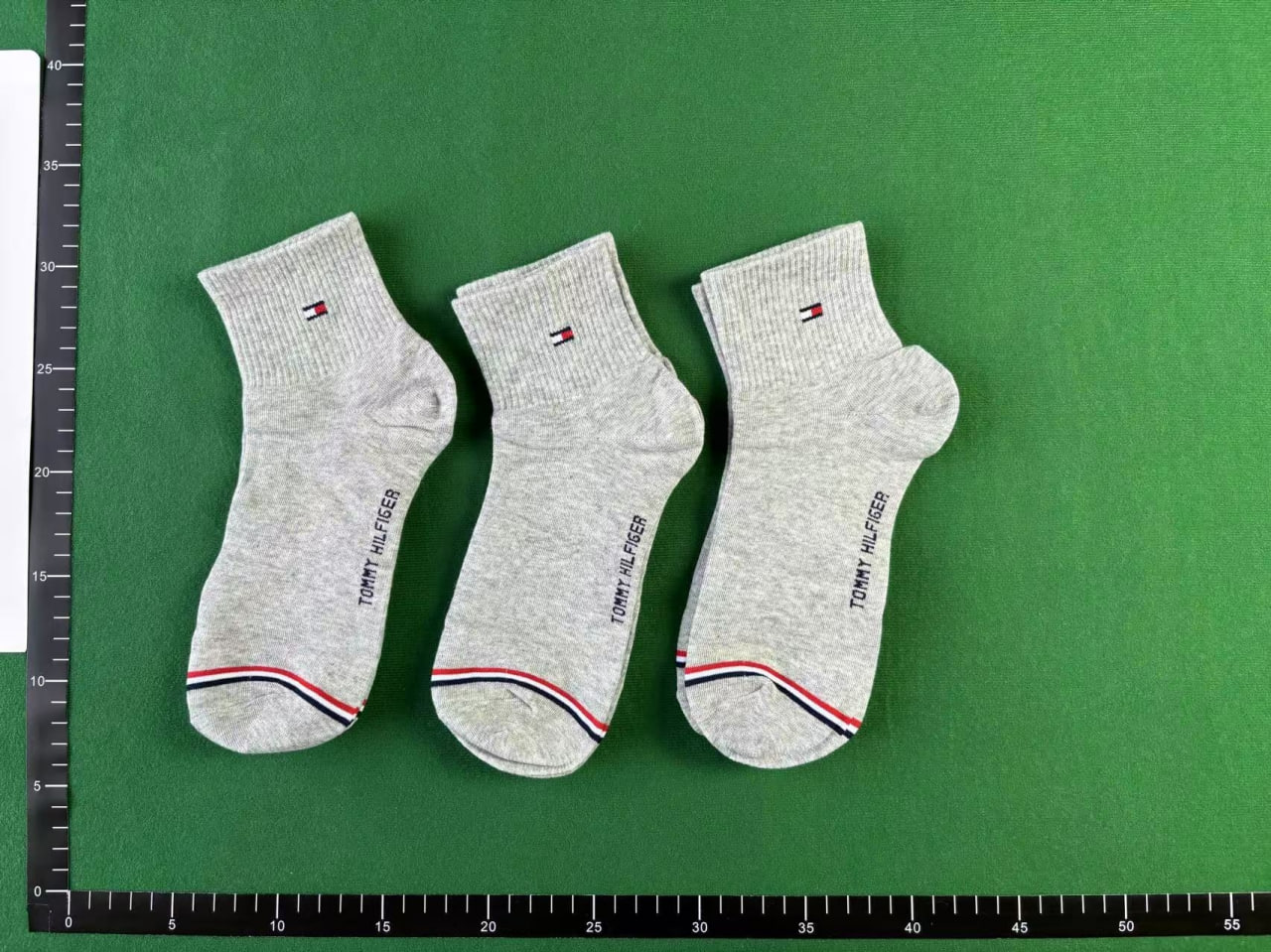 Tommy Hilfiger Classic Ribbed Ankle Socks [3 styles] -3