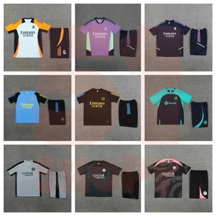 Real Madrid / Arsenal / FC Barcelona / Paris Saint-Germain Training Jersey Sets [40 styles]