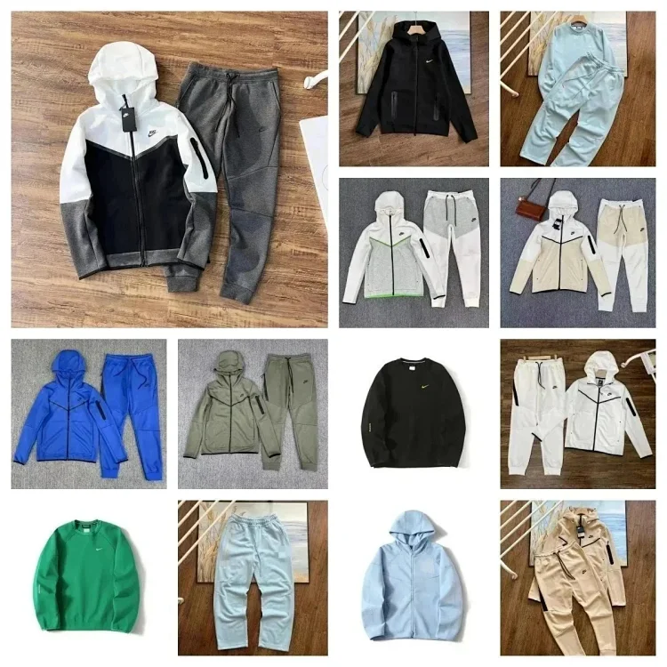 Nike Tech Fleece Hoodie and Jogger Set [40 styles]