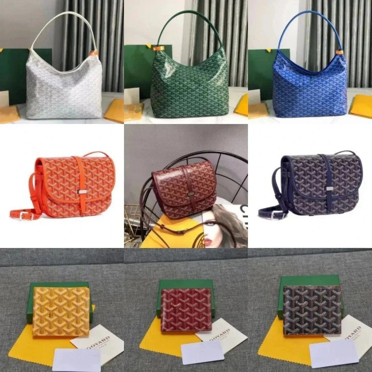 Goyard Saint Louis Hobo & Saigon Crossbody & Goyardine Wallet Collection [40 styles]