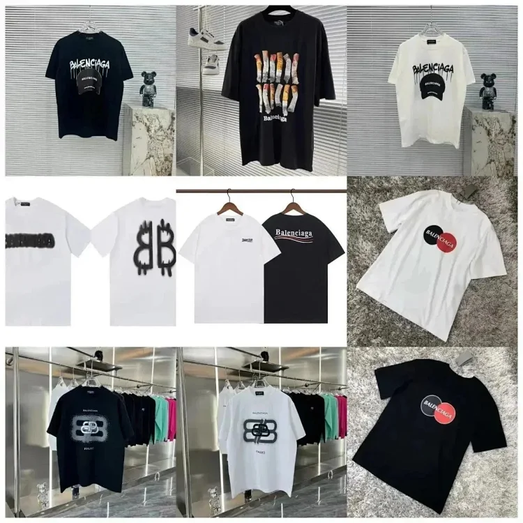 Balenciaga Logo Print T-Shirt [40 styles]