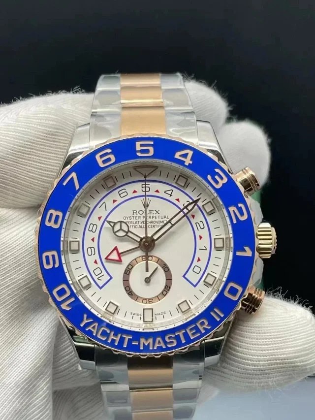 Rolex Yacht-Master 40mm Two-Tone Stainless Steel and 18K Everose Gold Watch [40 styles] -1