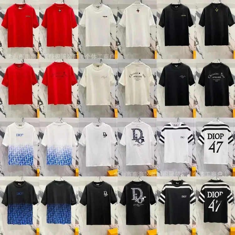 Dior Oblique & Atelier Logo T-Shirt [40 styles]