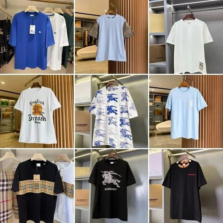 Burberry Equestrian Knight / Check / English Dream / Monogram T-Shirt [40 styles]