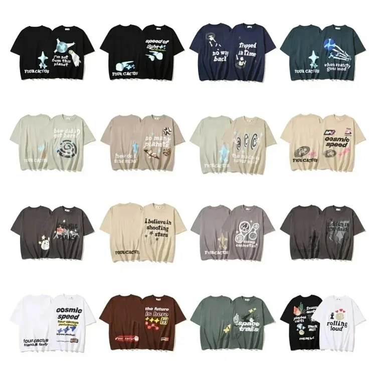 Four Cactus Cosmic Collection T-Shirts [38 styles]