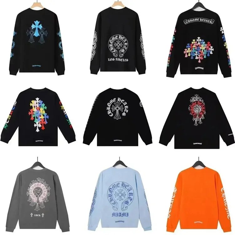 Chrome Hearts Long Sleeve Sweatshirts [40 styles]