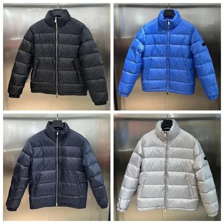 Dior Oblique Quilted Down Jacket [2 styles]