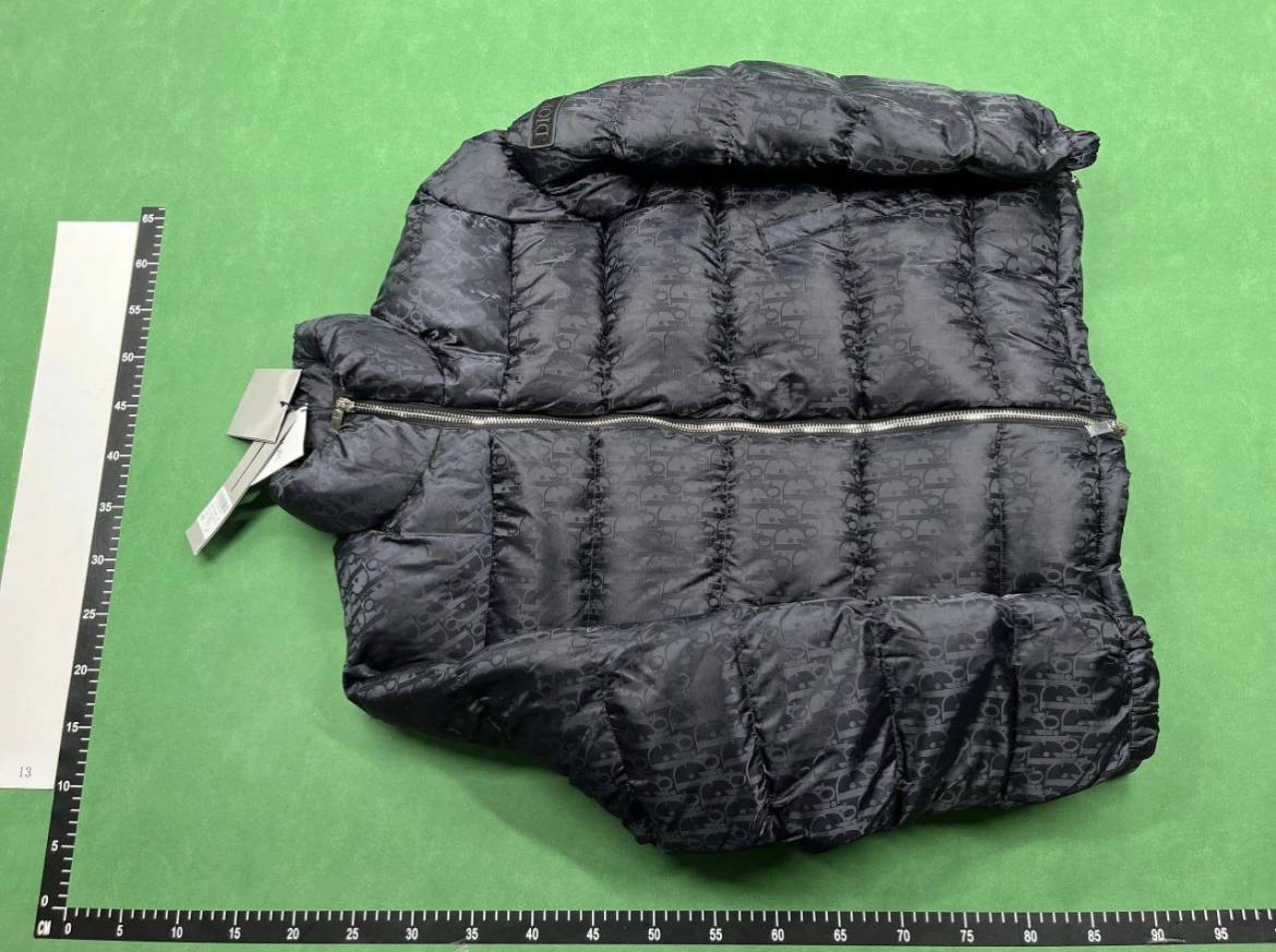 Dior Oblique Quilted Down Jacket [2 styles] -2