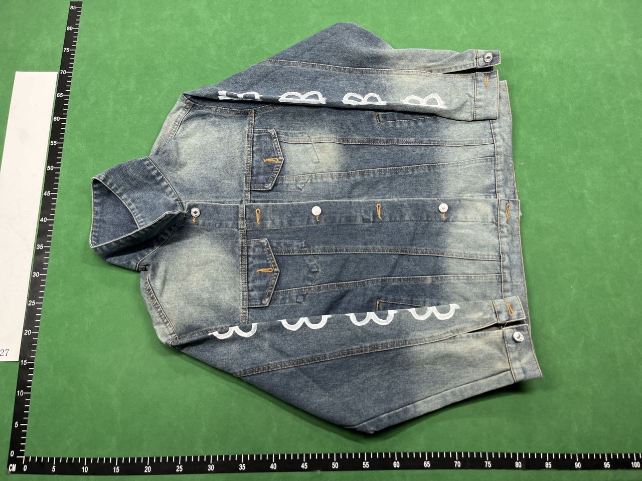 Balenciaga Denim Jacket with 'Dior' Graphic [36 styles] -4