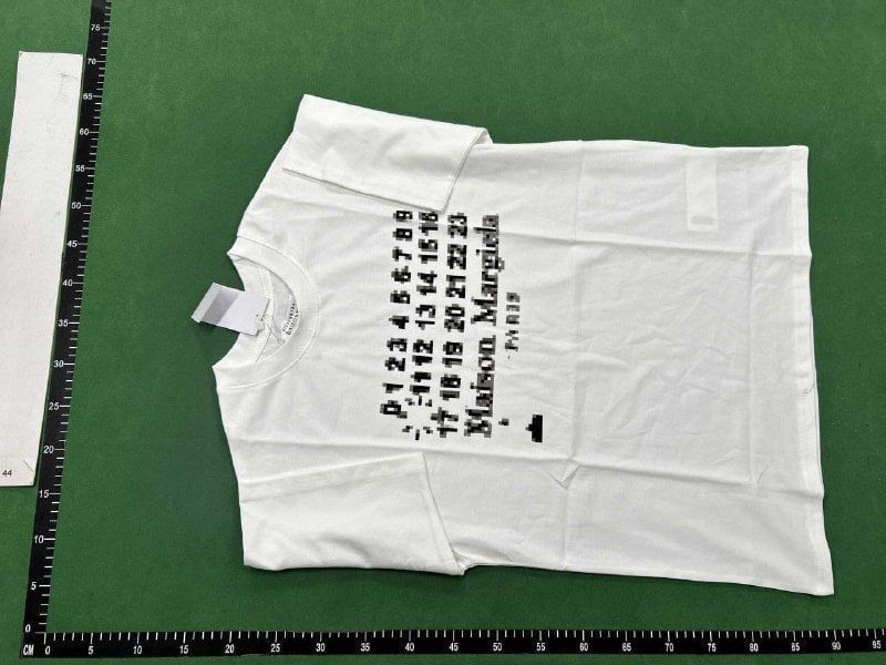 Maison Margiela Artisanal Numeric Print T-Shirt [40 styles] -4