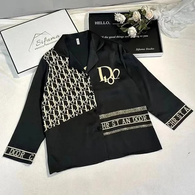 Dior Oblique Silk Lounge Jacket -1