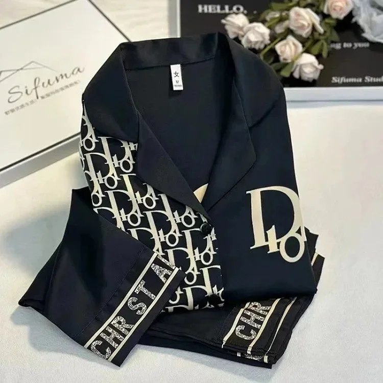 Dior Oblique Silk Lounge Jacket