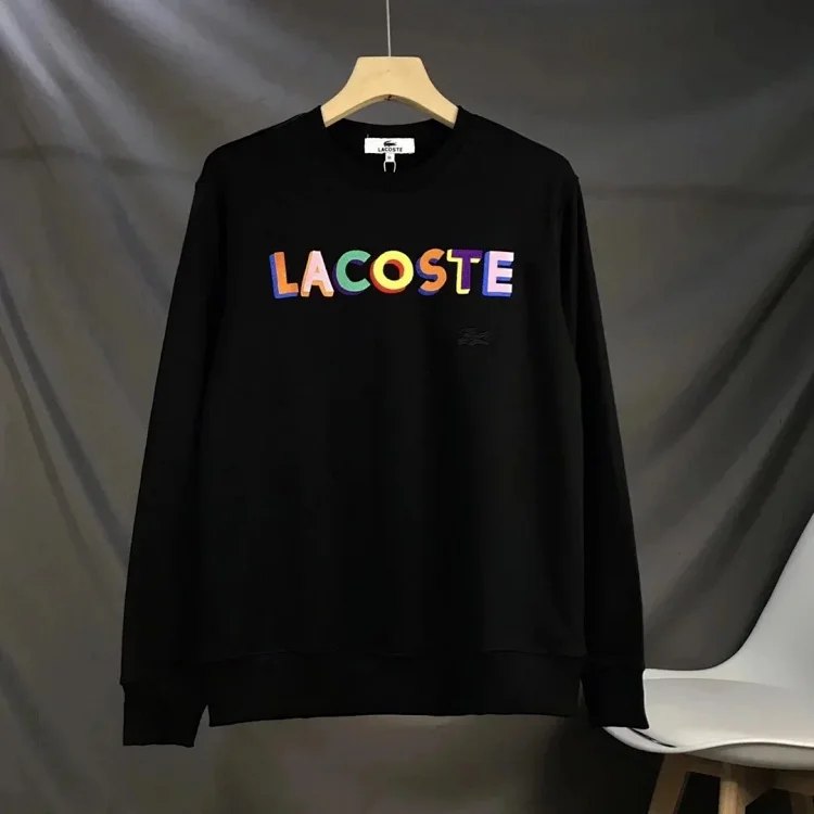LACOSTE Rainbow Logo Heavyweight Cotton Sweatshirt [30 styles]