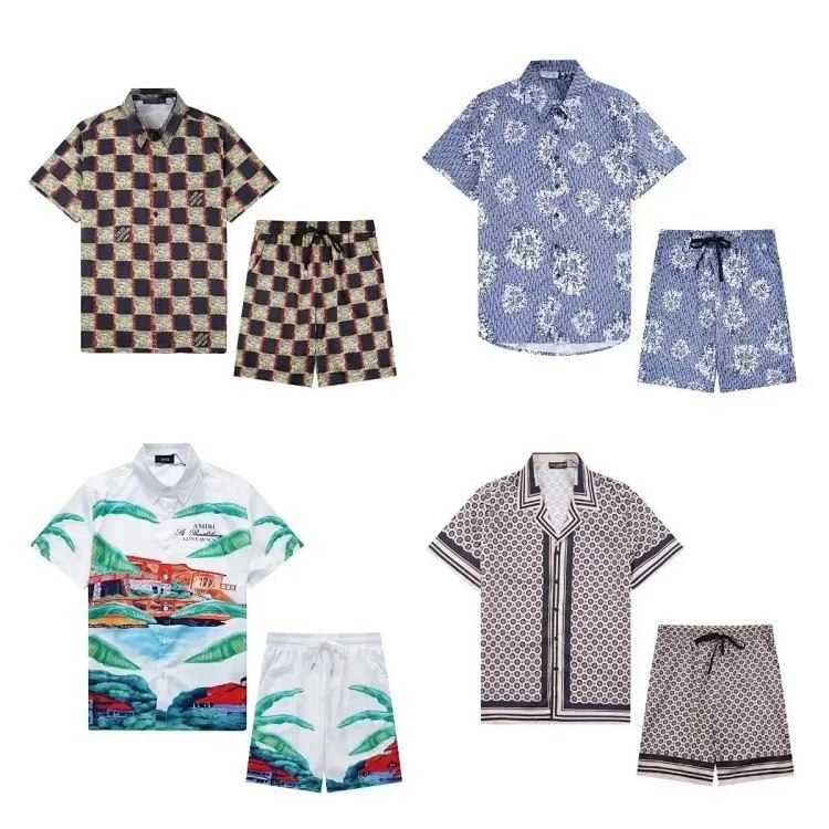 Amiri Tropical Print Shirt/Shorts Set [39 styles]