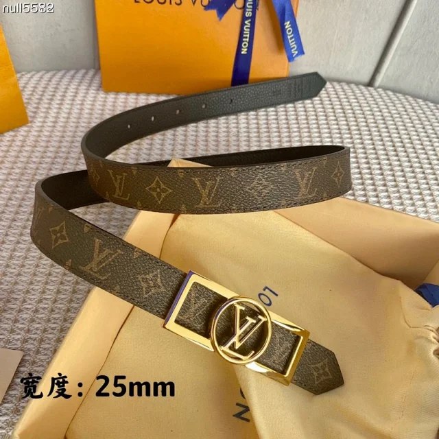 Article: Louis Vuitton LV Gucci Hermès Prada Business men's leather belt -1