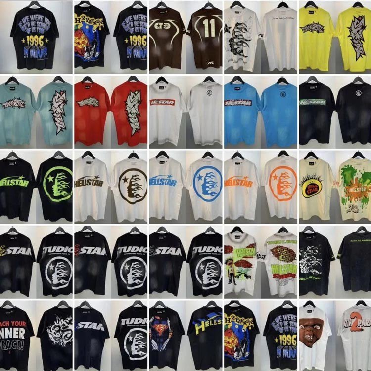 Hell Star Graphic T-Shirts [35 styles]