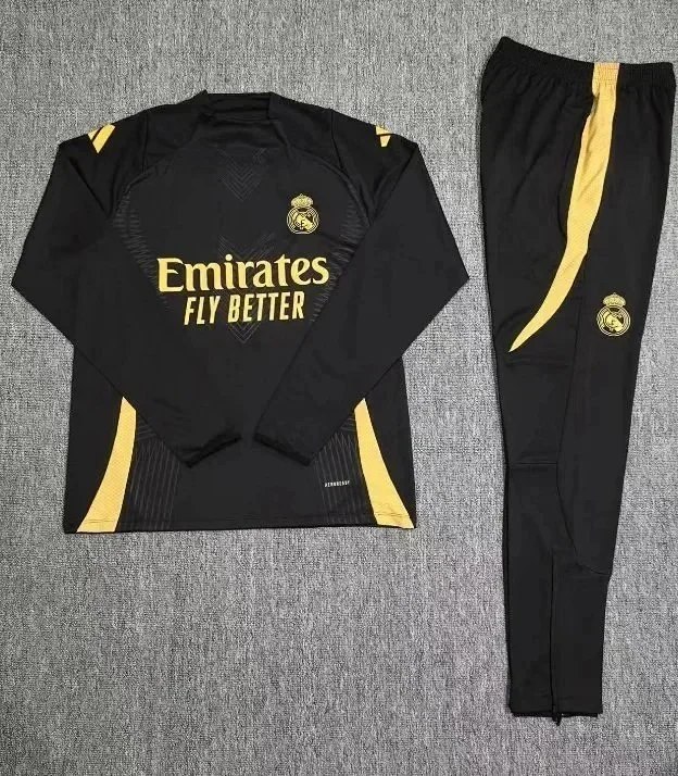 Real Madrid 2025 Training Kit (Long-Sleeve Top + Pants) [40 styles] -1