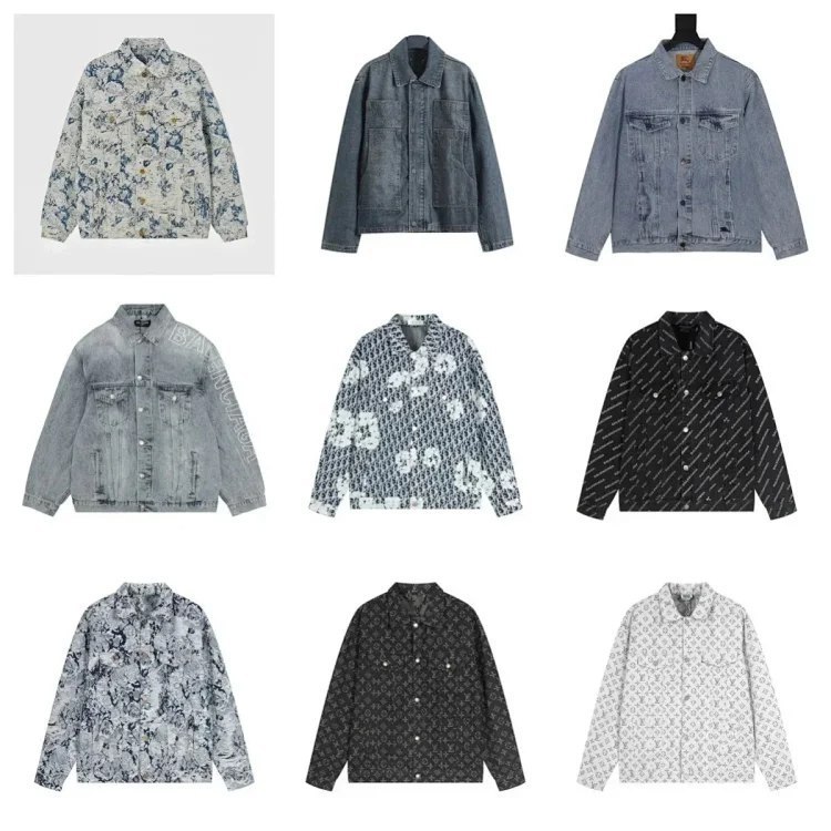 Designer Denim & Print Jac