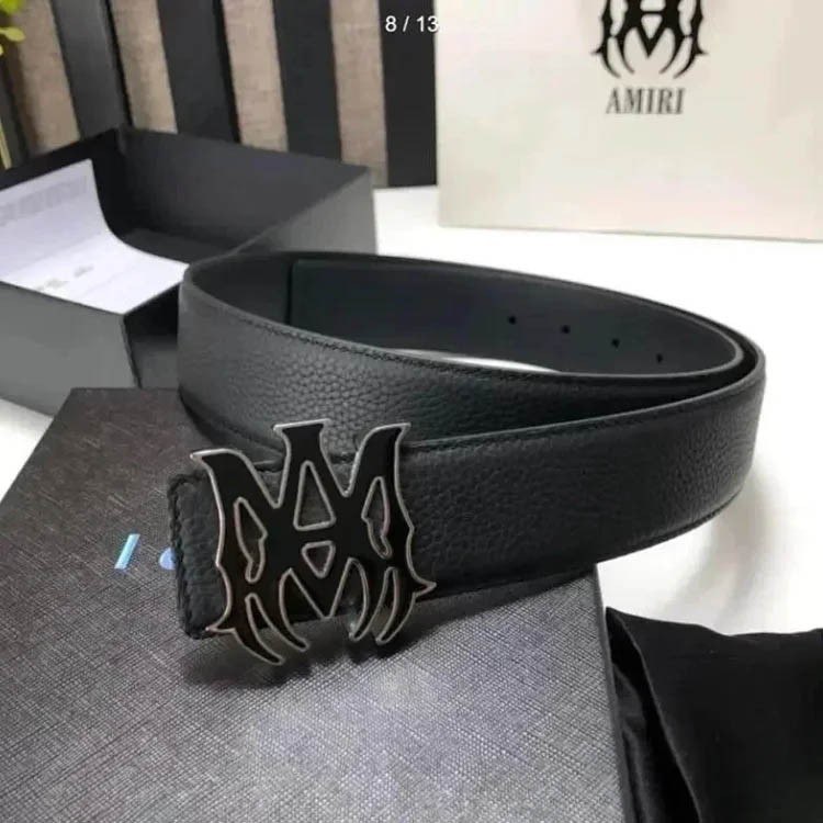 AMIRI Monogram Logo Belt [4 styles]