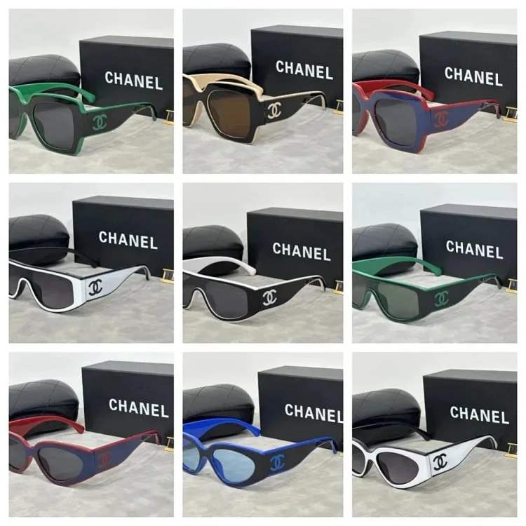 CHANEL MAYA Colored Sunglasses [20 styles]
