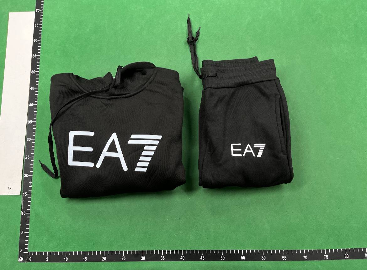 EA7 Emporio Armani Sportswear Hoodie and Jogger Pants Set [10 styles] -3