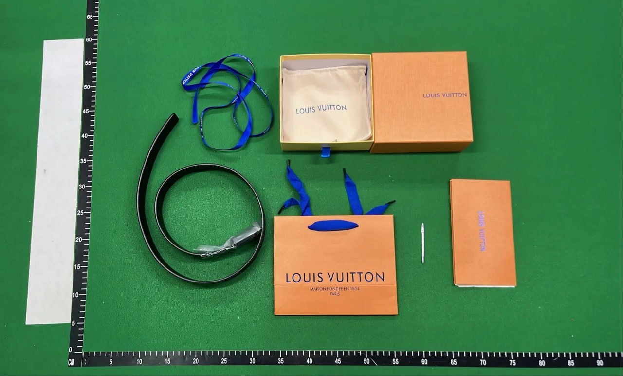 Fendi & LV (Louis Vuitton) Belt Gift Box -4