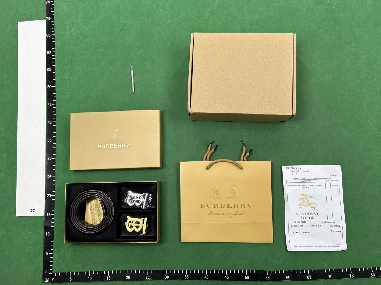 Burberry belt -3