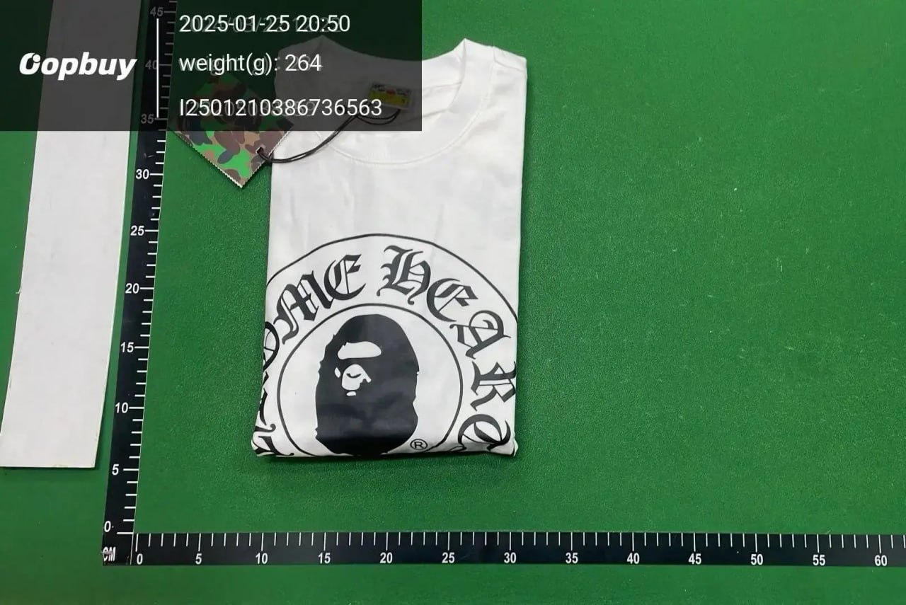 Bape x Chrome Hearts Tee -1