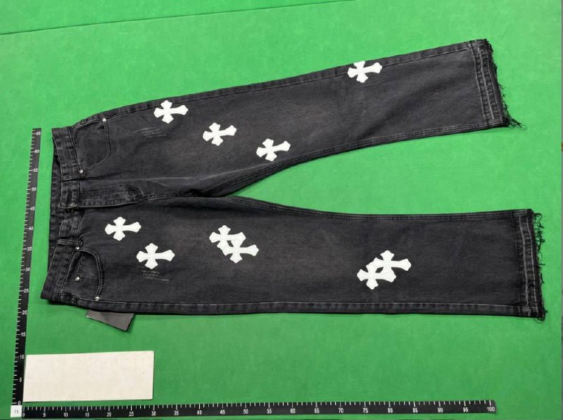 Chrome Hearts Jeans【high quality -4