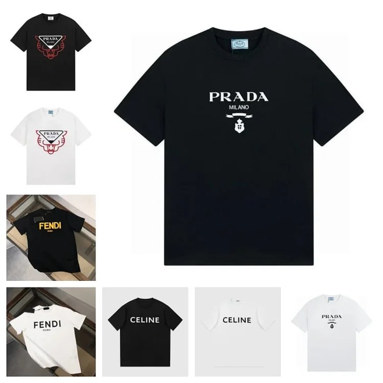 Prada & Celine fendi T-Shi