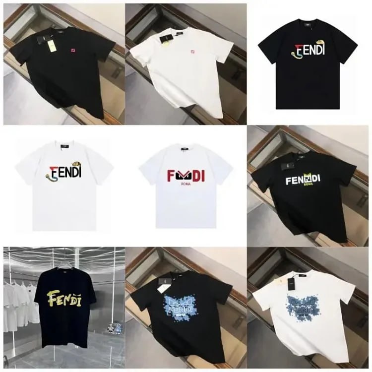 Fendi T-shirts( 40+ styles)
