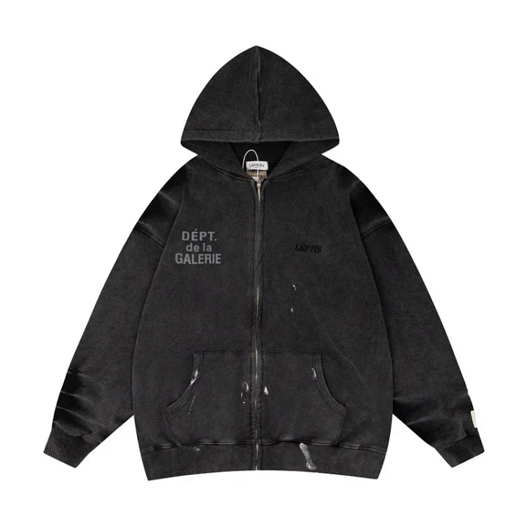 LANVIN DEPT. de la GALERIE Distressed Hoodie